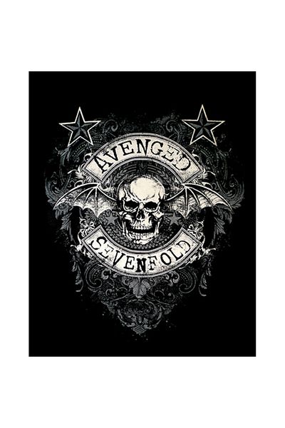 Z zepplin Avenged Sevenfold A7X Patch mare pentru spate