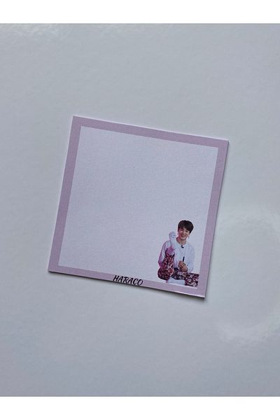 Hara Company Bts Jimin 9x9 CmKpop Memopad