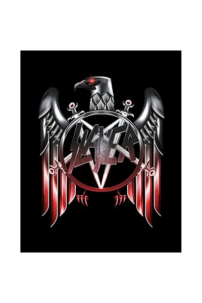 Z zepplin Slayer Metal Eagle Patch mare pe spate