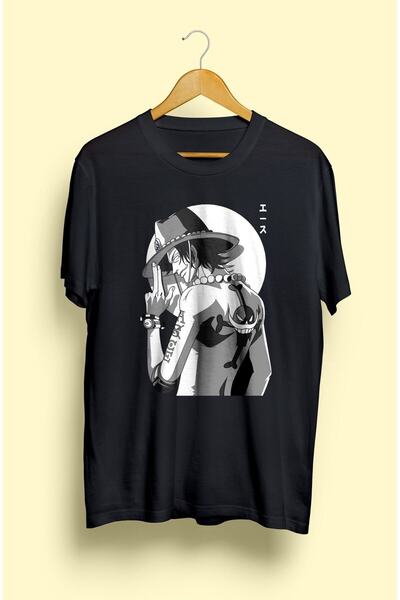 ZOKAWEAR One Piece Portgas D. Ace Anime Design Štampano majica