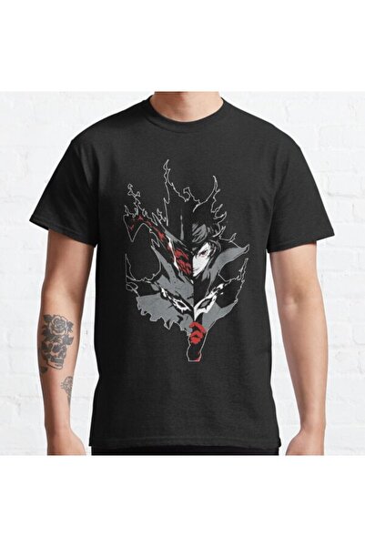 ZOKAWEAR Tricou cu imprimeu cu design Loose Fit Persona 5 Joker