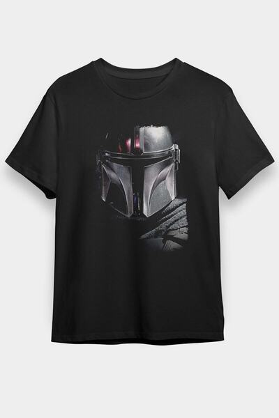 ZOKAWEAR تي شيرت أسود بطبعة ماندالوريان فضفاض للجنسين - تيشيرت