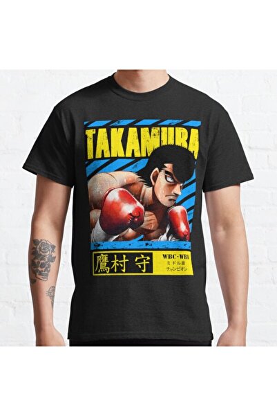 ZOKAWEAR تي شيرت مطبوع بتصميم فضفاض من Mamoru Takamura - Hajime No Ippo