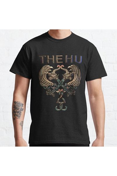 ZOKAWEAR Tricou imprimat Loose Fit The Hu – Color Logo Design