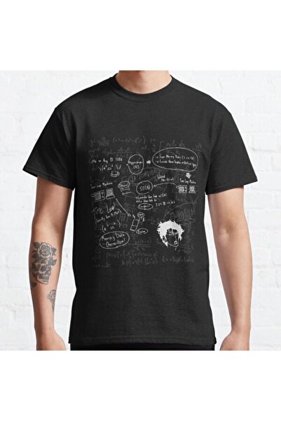 ZOKAWEAR Большой шаблон Steins Gate Notes Дизайн на принті футболка