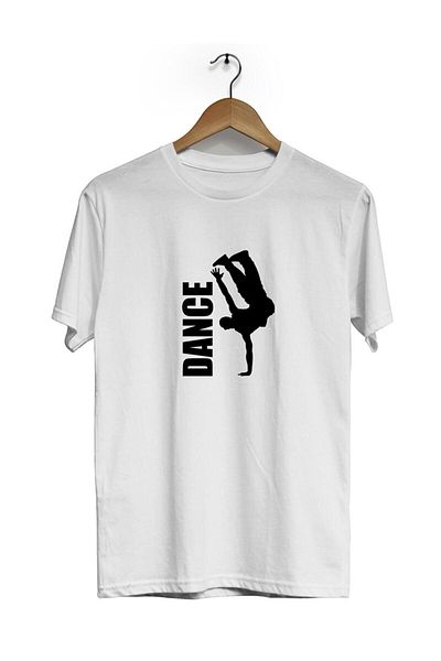 ZOKAWEAR Μπλουζάκι Unisex Loose Fit Dance με κοντό μανίκι με λαιμόκοψη 2803
