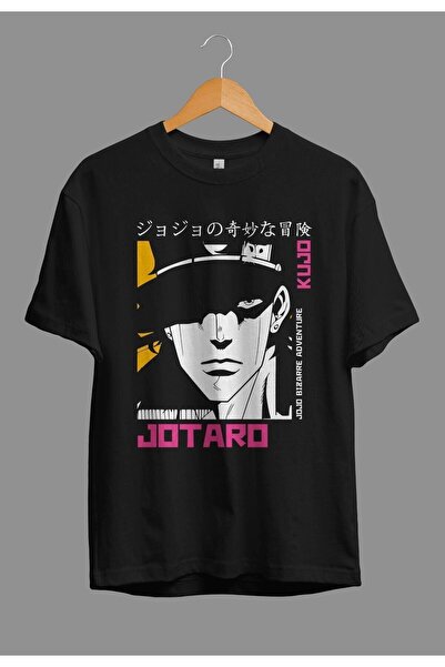 ZOKAWEAR Tricou cu imprimeu Jojo's Bizarre Adventure Jotara Anime Character