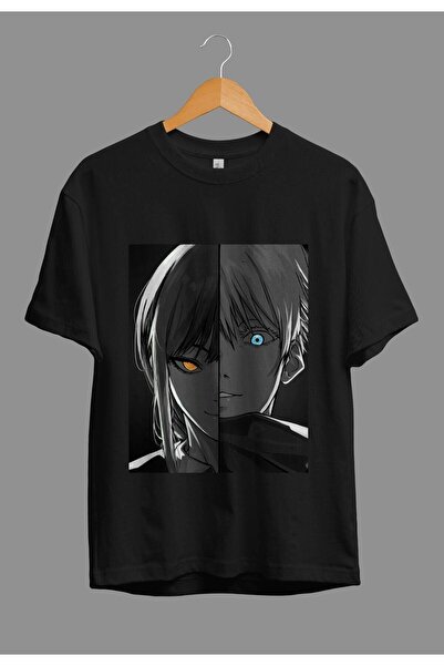 ZOKAWEAR Jujutsu Kaisen Satoru Gojo (sensei) Anime Character Printed Design T...