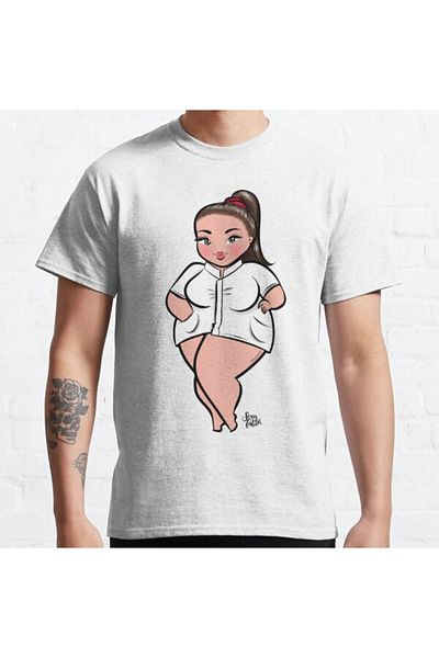 ZOKAWEAR Μπλουζάκι με στάμπα Loose Fit Unisex Chiara Sexyfation Design