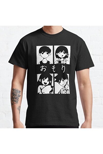 ZOKAWEAR Loose Fit Omori (OMORİ, KEL, AUBREY UND HERO) Design Printed T-shirt