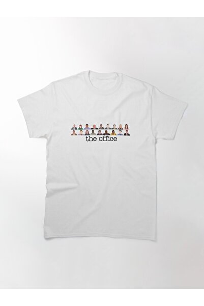 ZOKAWEAR Τυπωμένο μπλουζάκι Loose Fit Unisex The Office Characters Design