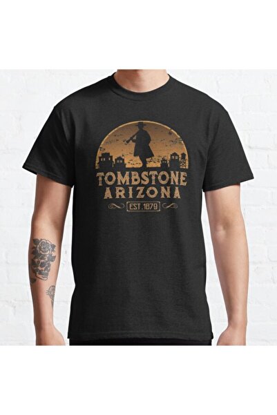 ZOKAWEAR Μπλουζάκι με τυπωμένο σχέδιο Loose Fit Unisex Tombstone Arizona Wild...