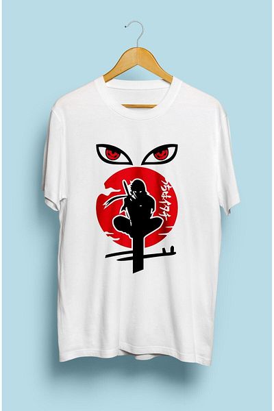 ZOKAWEAR Μπλουζάκι με στάμπα Uchiha Itachi Design