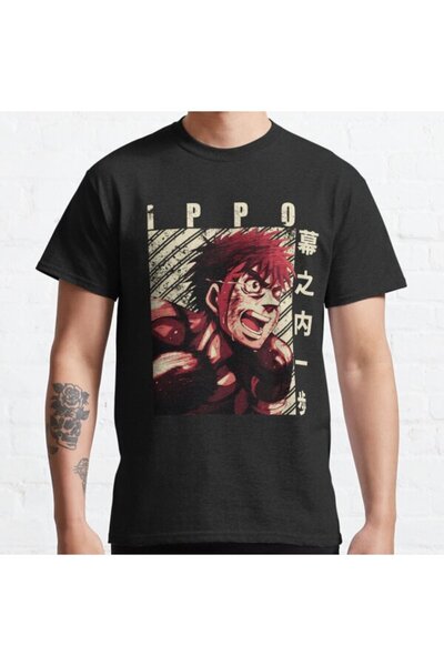 ZOKAWEAR Μπλουζάκι Loose Fit Ippo Makunouchi Hajime No Ippo Design Printed T-...