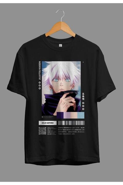 ZOKAWEAR Tricou cu design imprimat Jujutsu Kaisen Satoru Gojo