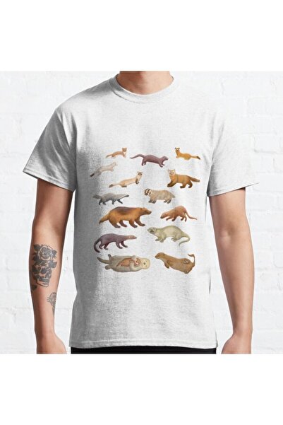 ZOKAWEAR Υπερμεγέθη Unisex Mustelids της Βόρειας Αμερικής (Weasels, Otters, M...
