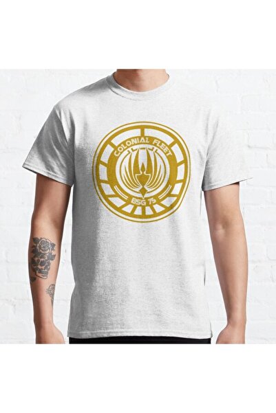 ZOKAWEAR Μπλουζάκι με τυπωμένο λογότυπο Loose Fit Unisex Battlestar Galactica...