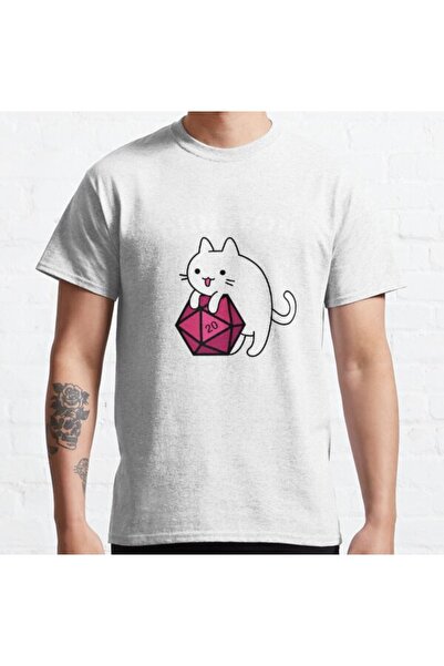 ZOKAWEAR Loose Fit Unisex Dungeon Meowster Dnd Dungeon Master Cat με τυπωμένο...