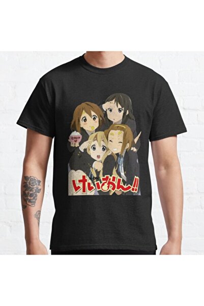 ZOKAWEAR تي شيرت مطبوع بتصميم K-on Grills فضفاض