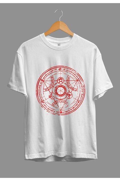 ZOKAWEAR Μπλουζάκι ειδικής σχεδίασης με τυπωμένο Anime Loose Fit Full Metal A...