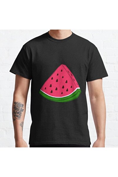 ZOKAWEAR Μπλουζάκι Loose Fit Unisex Watermelon Design με στάμπα