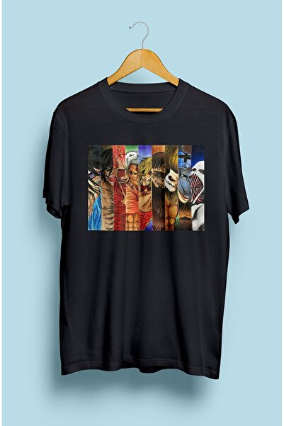 ZOKAWEAR Μπλουζάκι με τυπωμένο σχέδιο χαρακτήρων Anime Loose Fit Unisex Attac...