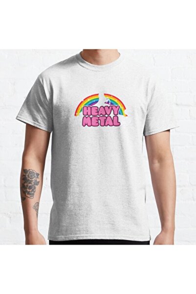 ZOKAWEAR Μπλουζάκι Unisex Heavy Metal - Loose Fit, Printed, Parody Design (Un...