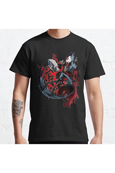 ZOKAWEAR Bol Kalıp Stolas - Helluva Boss Tasarım Baskılı T-shirt