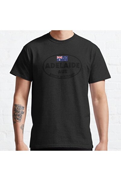 ZOKAWEAR Široka unisex majica sa dizajnom Adelaide, Južna Australija Štampano