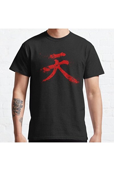ZOKAWEAR Μπλουζάκι Loose Fit Unisex με στάμπα Akuma Kanji Design