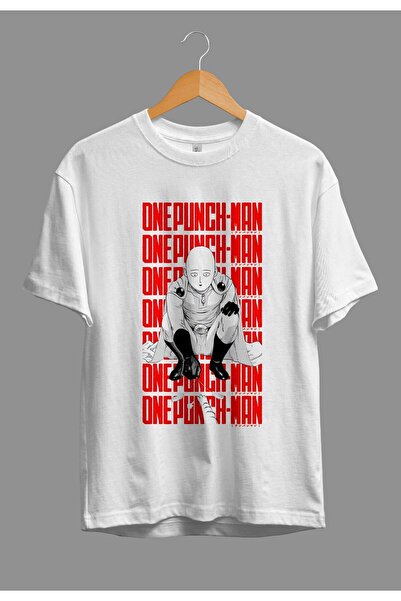 ZOKAWEAR Футболка з принтом на замовлення з аніме-персонажем Saitama Anime Ch...