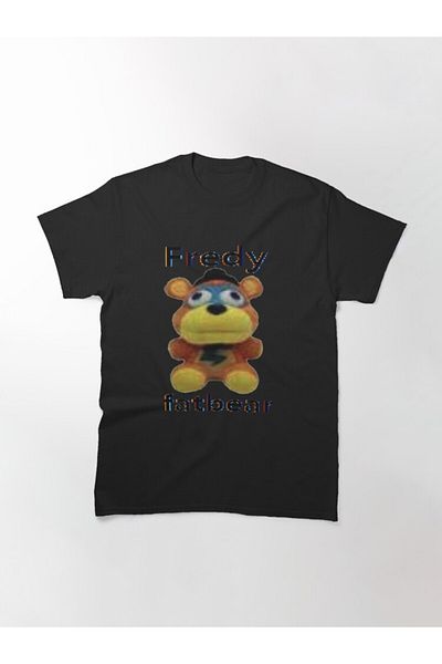 ZOKAWEAR Μπλουζάκι με στάμπα Fredy Fatbear Unisex - Loose Fit