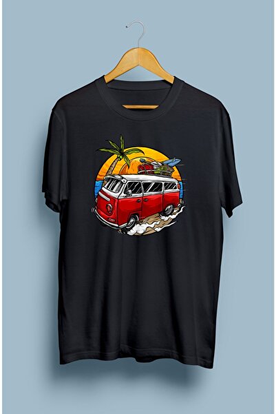 ZOKAWEAR Унисекс тениска със свободна кройка и щампа с лятен дизайн и празнич...