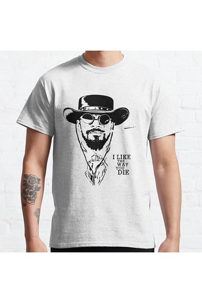 ZOKAWEAR Μπλουζάκι με στάμπα Loose Fit Unisex Django Unchained Design
