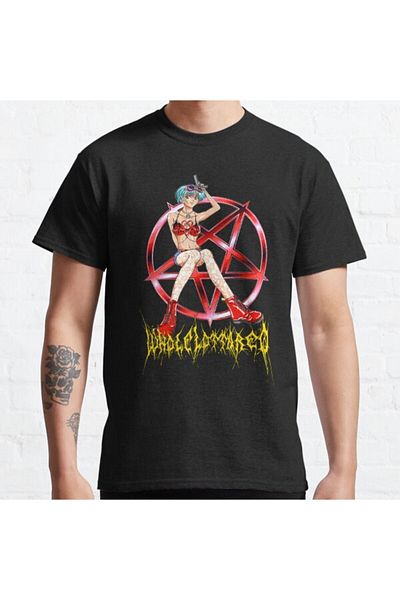 ZOKAWEAR Playboi Carti Wlr Anime Merchandise - Loose Fit Printed T-shirt, Whole Lotta Red