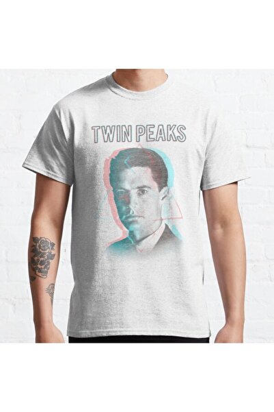 ZOKAWEAR تي شيرت فضفاض للجنسين من Twin Peaks Fbi Special Agent Dale Cooper Re...