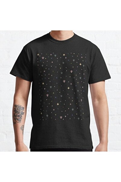 ZOKAWEAR Τυπωμένο μπλουζάκι Loose Fit Unisex Fleur De Lys / Fleur De Lis Patt...
