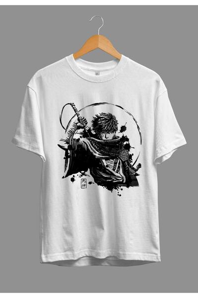 ZOKAWEAR تي شيرت أنيمي بتصميم مخصص من Bleach Ichigo Kurosaki