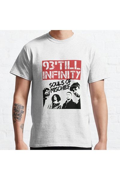 ZOKAWEAR Τυπωμένο μπλουζάκι Loose Fit Unisex Souls Of Mischief Design