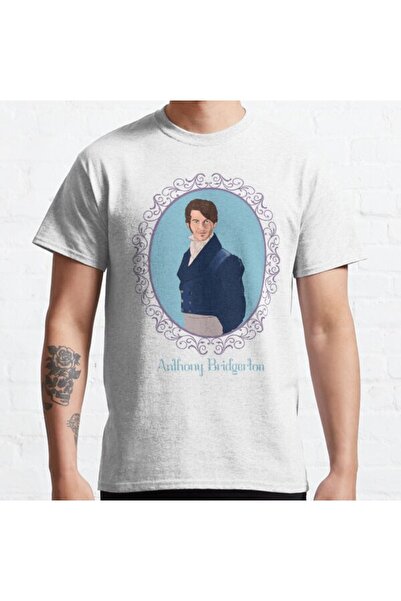 ZOKAWEAR Большой размер Унісекс Anthony Bridgerton Regency Era Character Port...