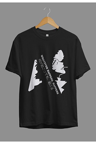ZOKAWEAR Μπλουζάκι με τυπωμένο σχέδιο Anime χαρακτήρων Loose Fit Unisex Cowbo...