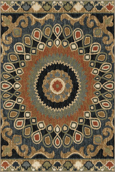 Rugs Modern Halı Covor țesut modern cu model de frunze 3770