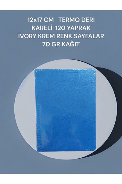 SEYFİKİRTASİYE 12x17 سم جلد حراري مربع 120 ورقة كريم عاكس صفائح ملونة 70 غرام ورقة