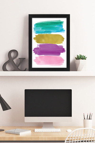 bymat Bojano slikanje - A4 dekorativni okvir - Sa šljokicama crni okvir - 21x...