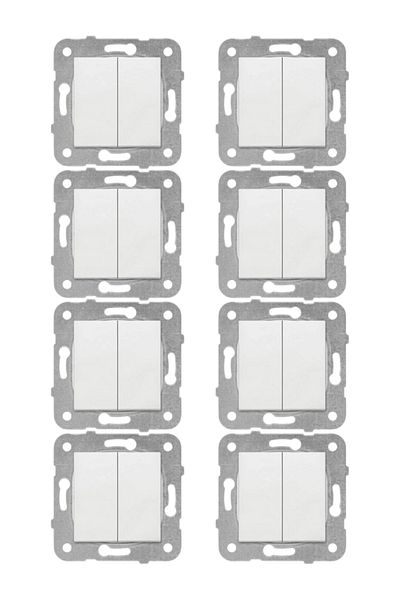 VİKO Viko Karre Commutator White (Frame Included)90967002 (8 Pieces)