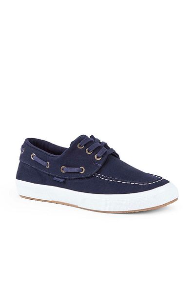 BUCKHEAD Αθλητικά παπούτσια 4320 Edoras Navy Blue Summer Lenen Comfort Sneaker