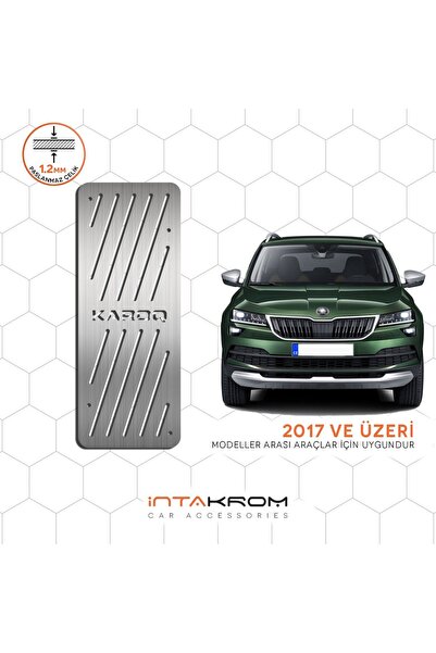 İntachrom Skoda Karoq Krom Ayak Dinlendirme Pedalı - 2018 ve Üzeri