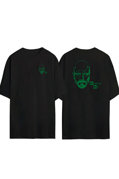 THEWERT Μπλουζάκι Unisex Walter Breaking Bad Jesse Pinkman εμπρός πίσω με στά...