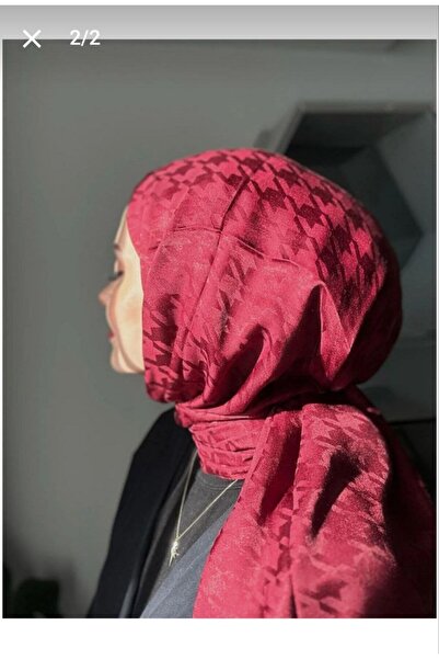 Nilbutik Houndstooth Pattern Cotton Jacquard Shawl