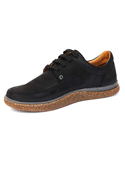 Greyder 62614 Erkek Siyah Hakiki Deri Comfort Ayakkabı